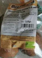 Magdalenas gigantes de espelta
