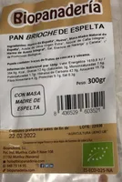 Pan brioche de espelta