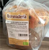 Panettone de espelta vegano con pepitas de chocolate