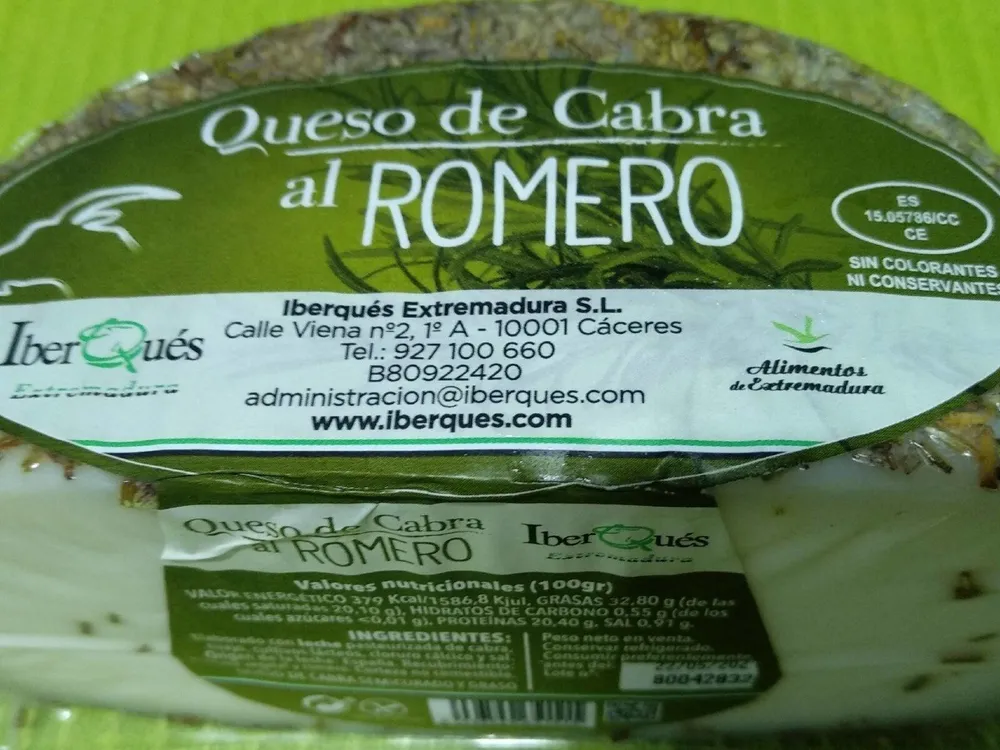 Queso de cabra al romero