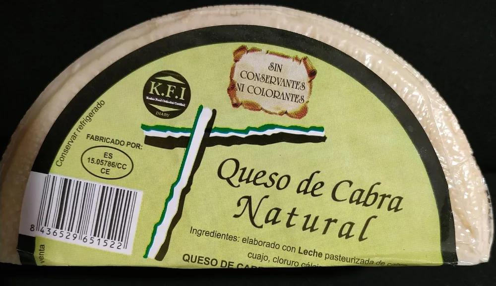 Queso de cabra natural