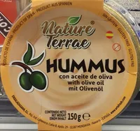 Hummus con aceite de oliva