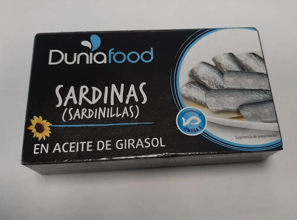 Sardinillas en aceite de girasol