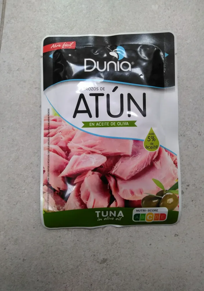 dunia trozos atun en aceite de oliva