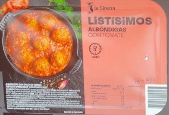 Albóndigas con Tomate