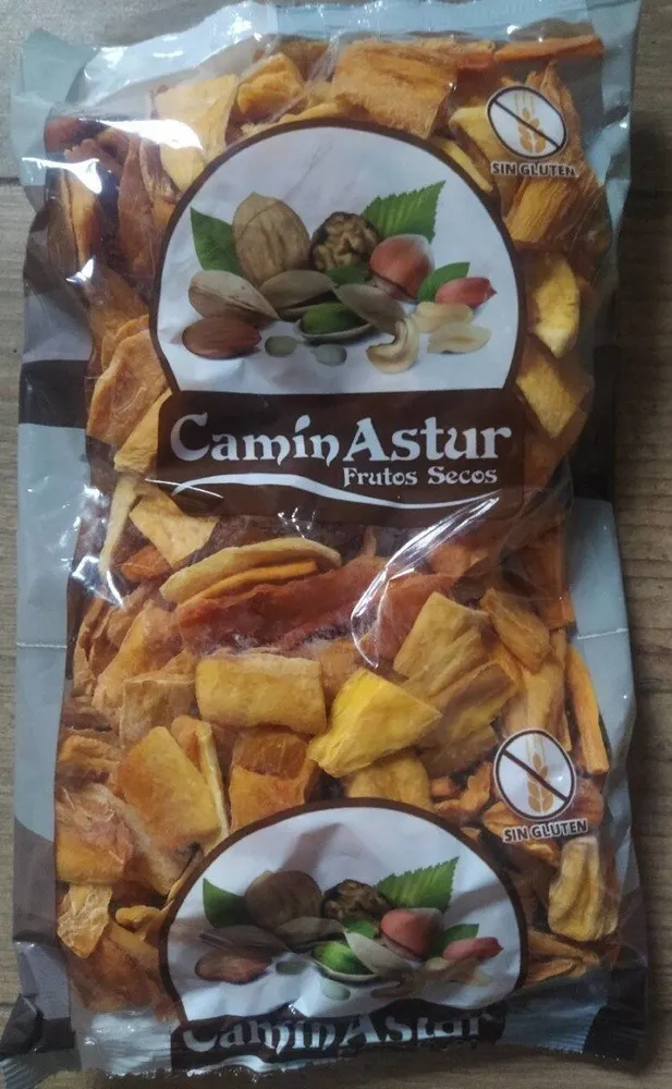 Mango trozos deshidratado