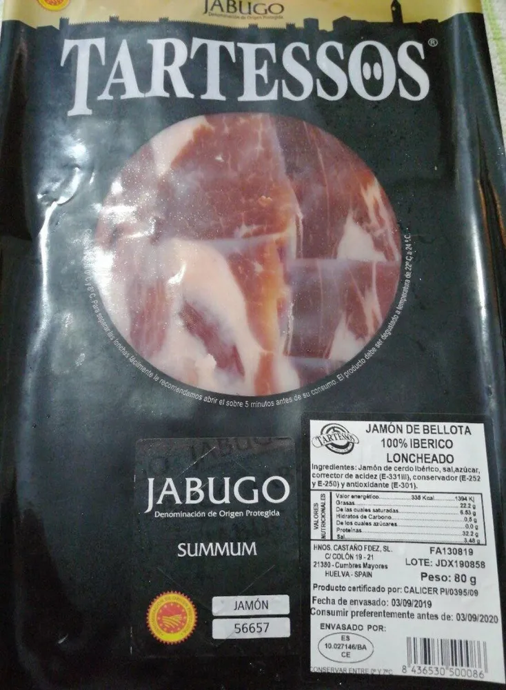 Jamón de Bellota 100% Ibérico