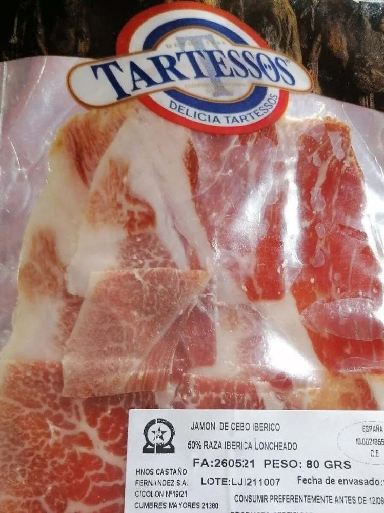 Jamón de cebo ibérico