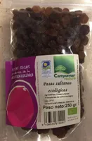 Pasas sultanas ecológicas