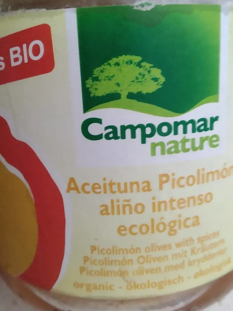 Aceituna Picolimón Ecológica