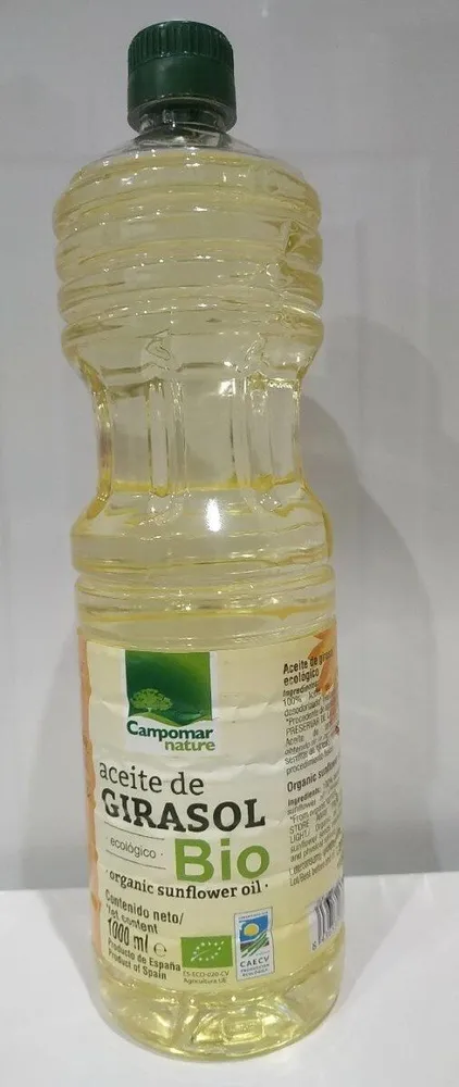 Aceite de girasol ecologico