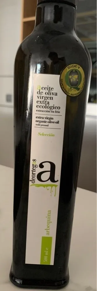 Aceite de oliva virgen extra ecológico