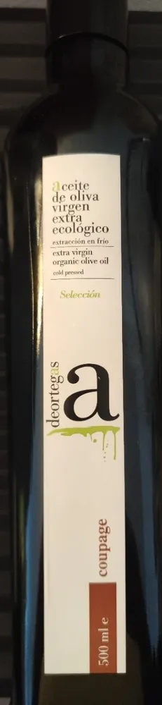 aceite de oliva virgen extra ecológico