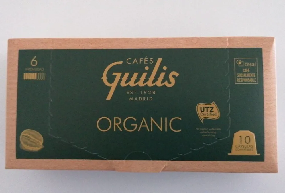Café orgánico en cápsula