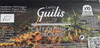 Café de finca organic
