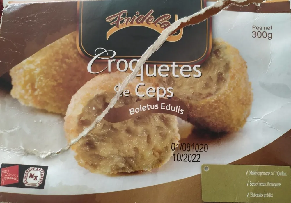 Croquetes de Ceps
