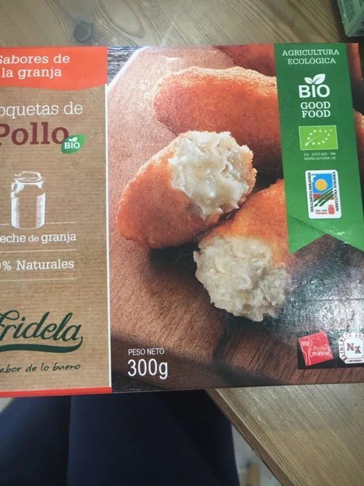 Croquetas ecológicas de pollo