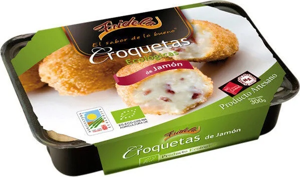 Croquetas ecológicas de jamón