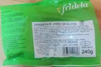 Croqueta de jamon sin gluten
