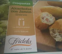 Croquetas de alcachofas con jamón ibérico