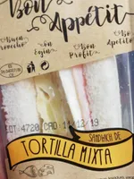 Sandwich tortilla