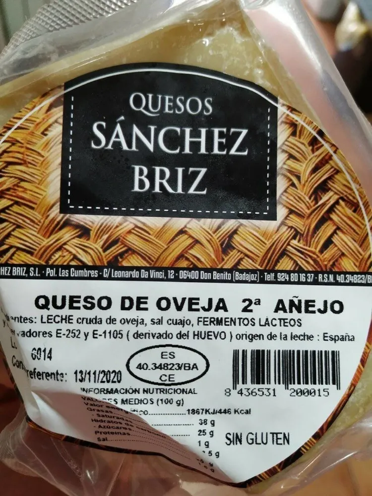 Queso de oveja 2a añejo
