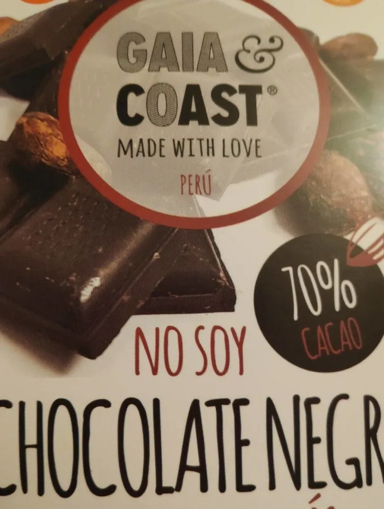Chocolate negro 70% cacao