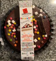 pastel de cumpleaños