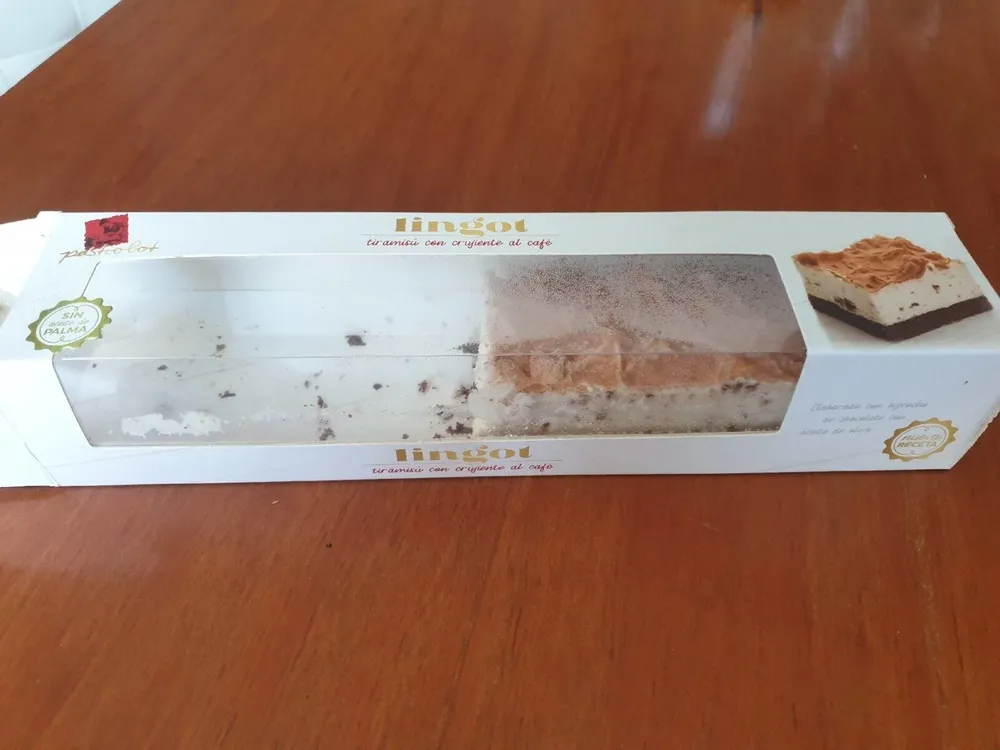 Lingot tiramisi