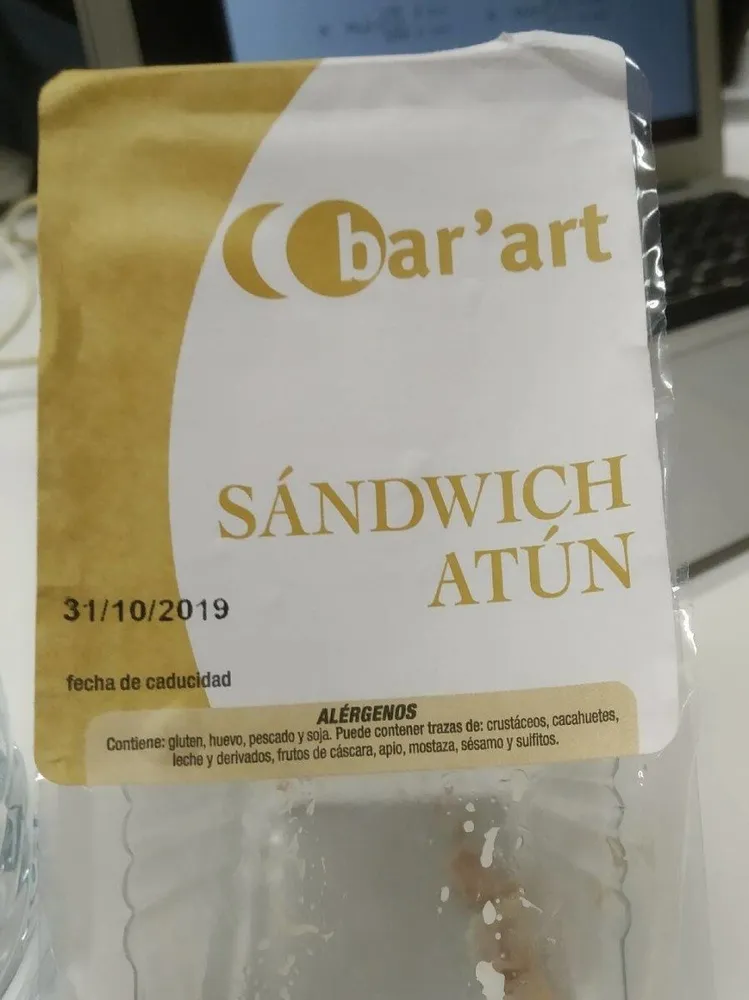 Sándwich atún