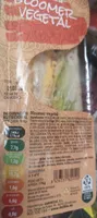 Sandwich bloomer vegetal