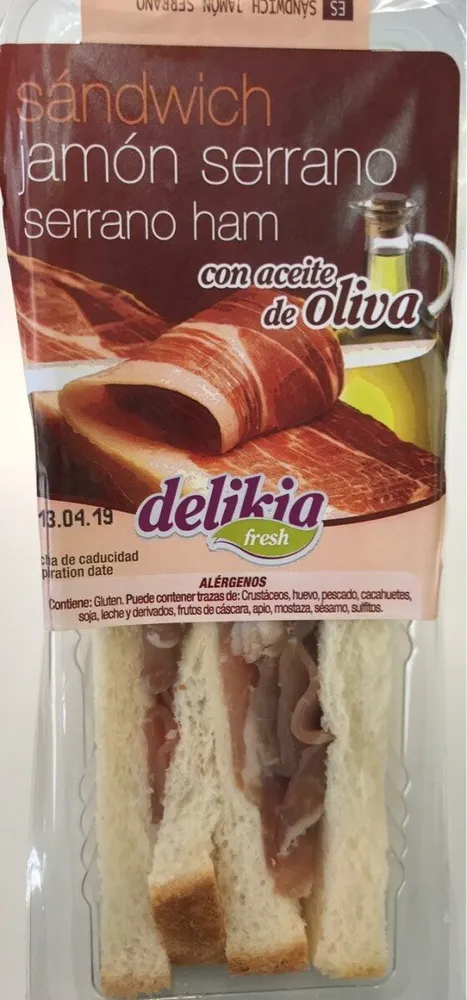 Sàndwich jamón serrano