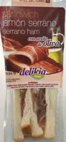 Sàndwich jamón serrano