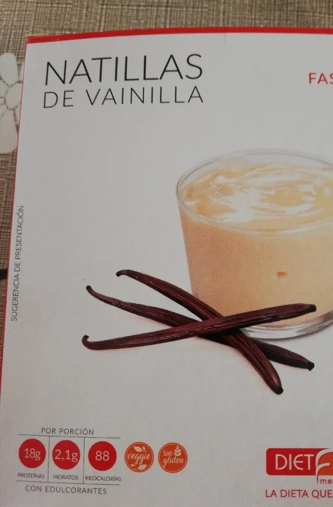 Natillas de vainilla