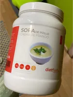 sopa de pollo