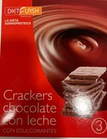Crackers de chocolate con leche