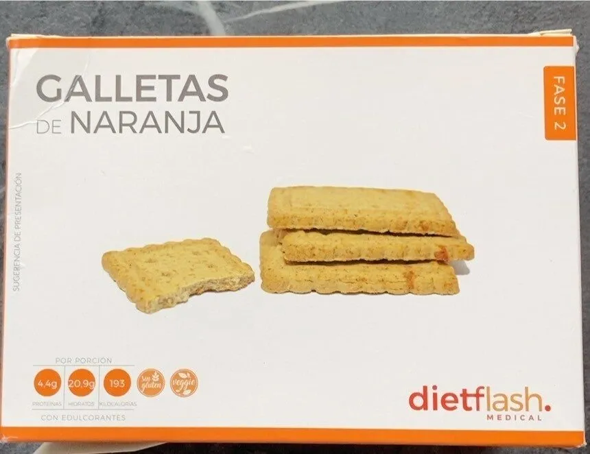 Galletas de naranja