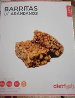 Barritas de arándanos