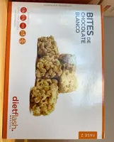 Bites de chocolate blanco