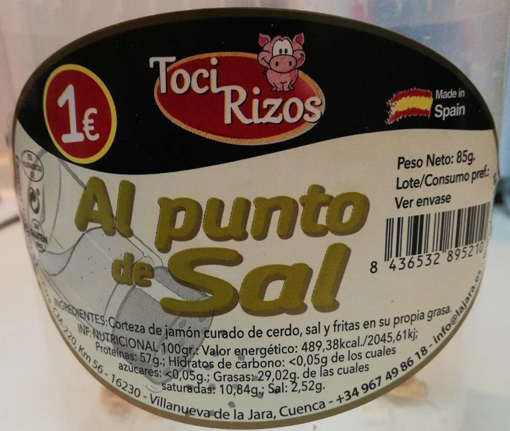 Corteza de jamón curado
