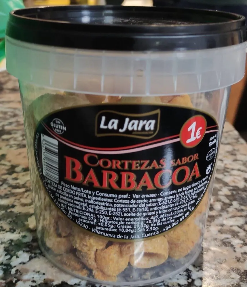 Cortezas sabor Barbacoa