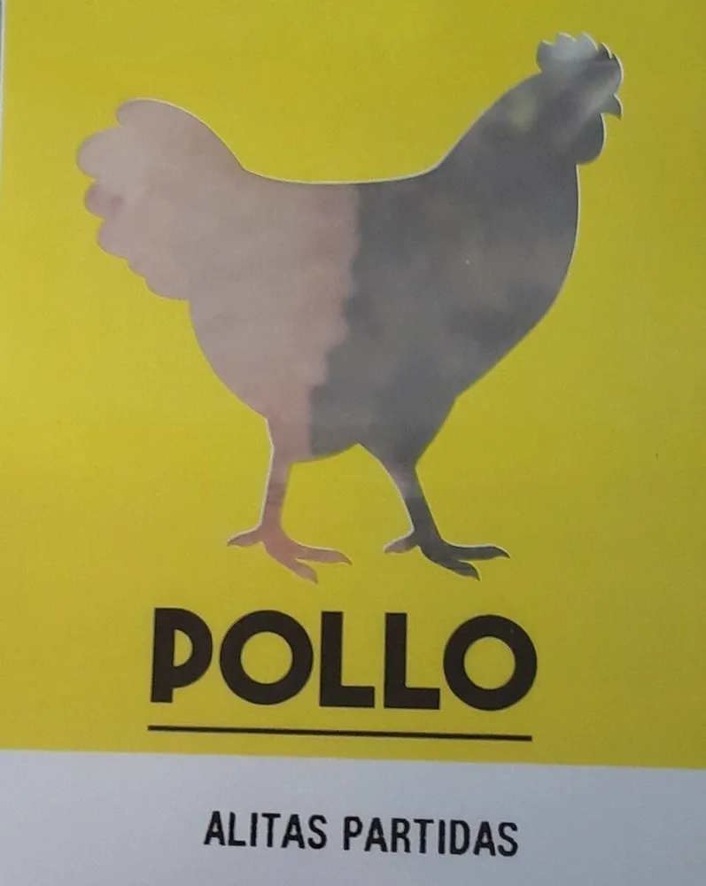 Alitas partidas de pollo