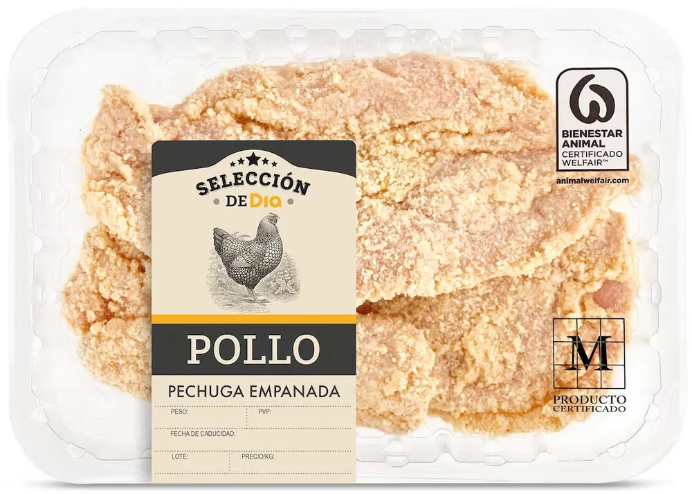 Pechuga empanada
