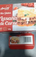 Lasaña de carne sin gluten