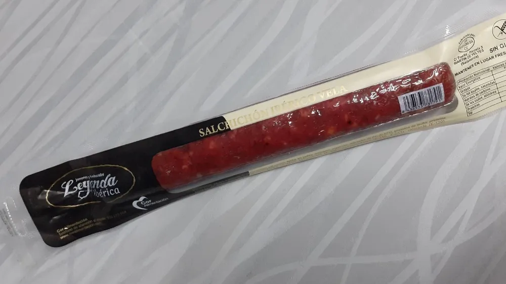 Chorizo ibérico vela