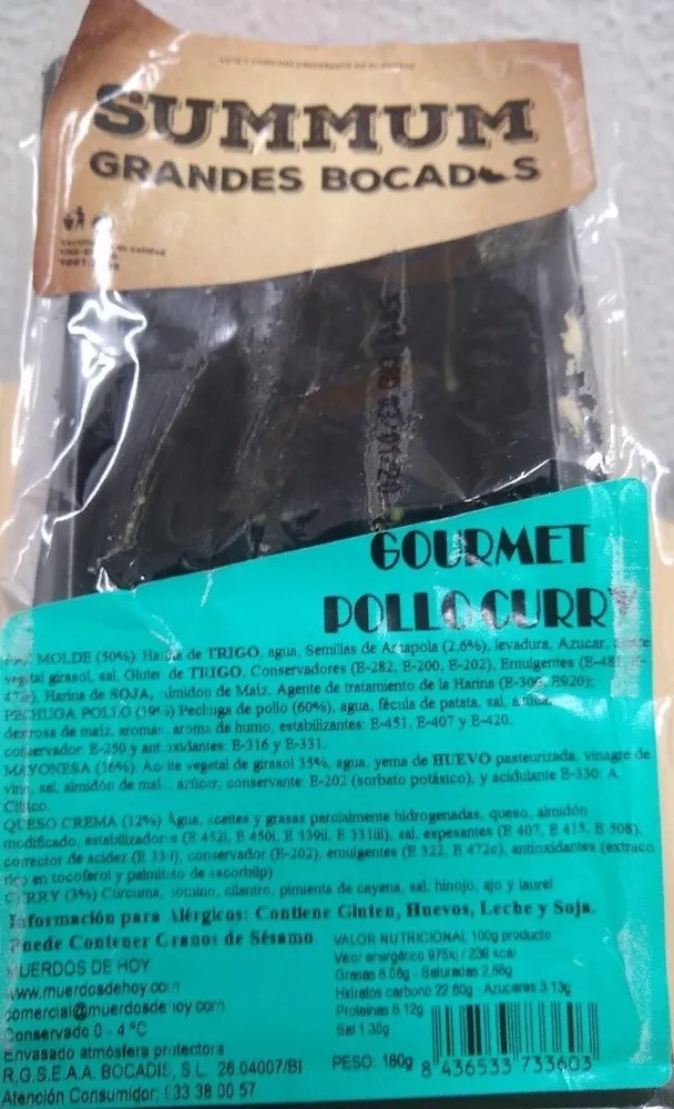 Grandes Bocados Gourmet Pollo Curry