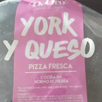 Pizza york y queso