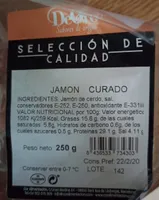 Jamón Curado (selección de calidad