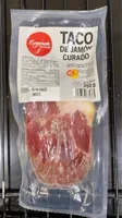 Taco de jamón curado