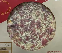 Pizza fresca serrana